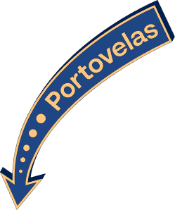 Seta indicando o Portovelas